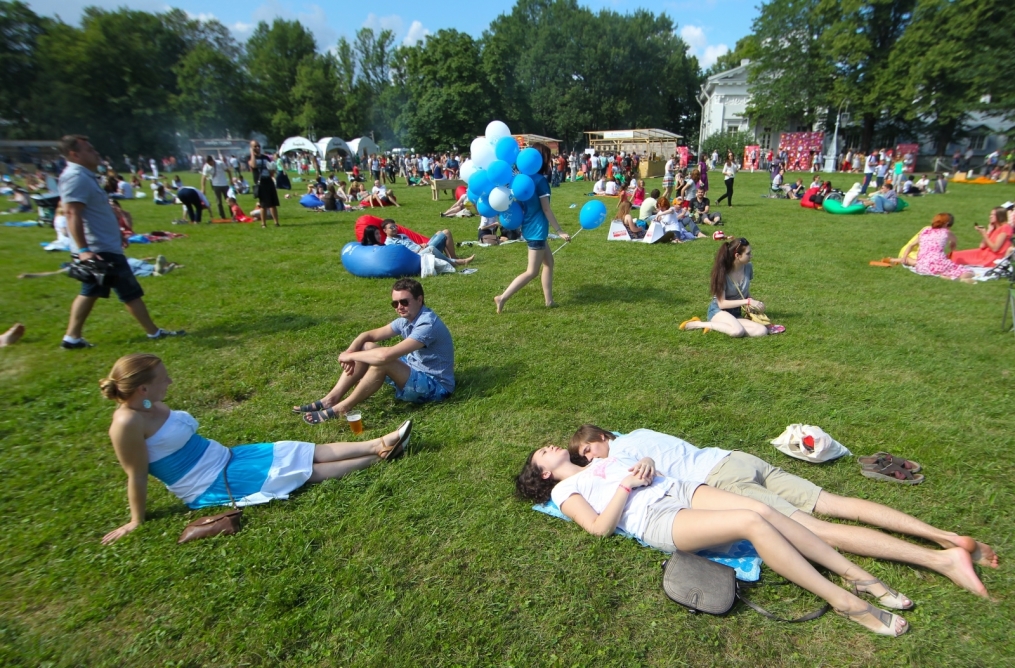 Фан-зона «Зенита» на фестивале «Усадьба Jazz»