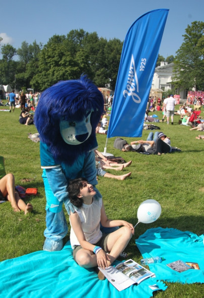 Фан-зона «Зенита» на фестивале «Усадьба Jazz»