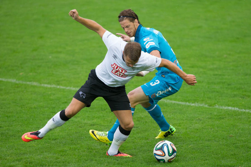 Товарищеский матч «Зенит» — «Дерби Каунти»