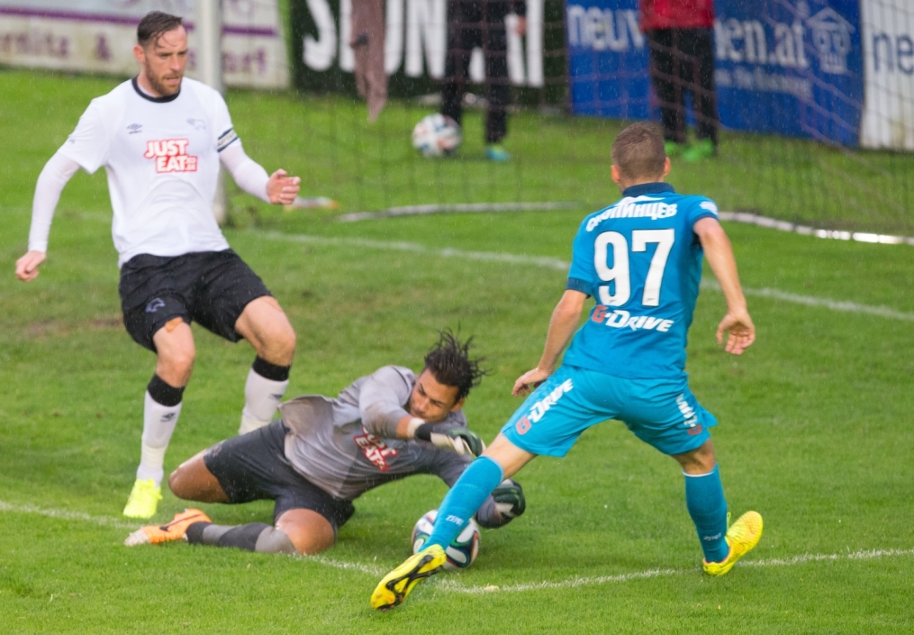 Товарищеский матч «Зенит» — «Дерби Каунти»