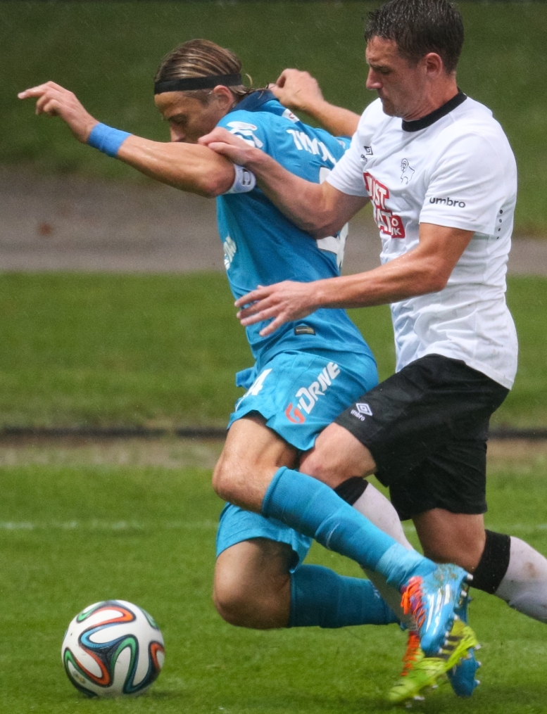 Товарищеский матч «Зенит» — «Дерби Каунти»