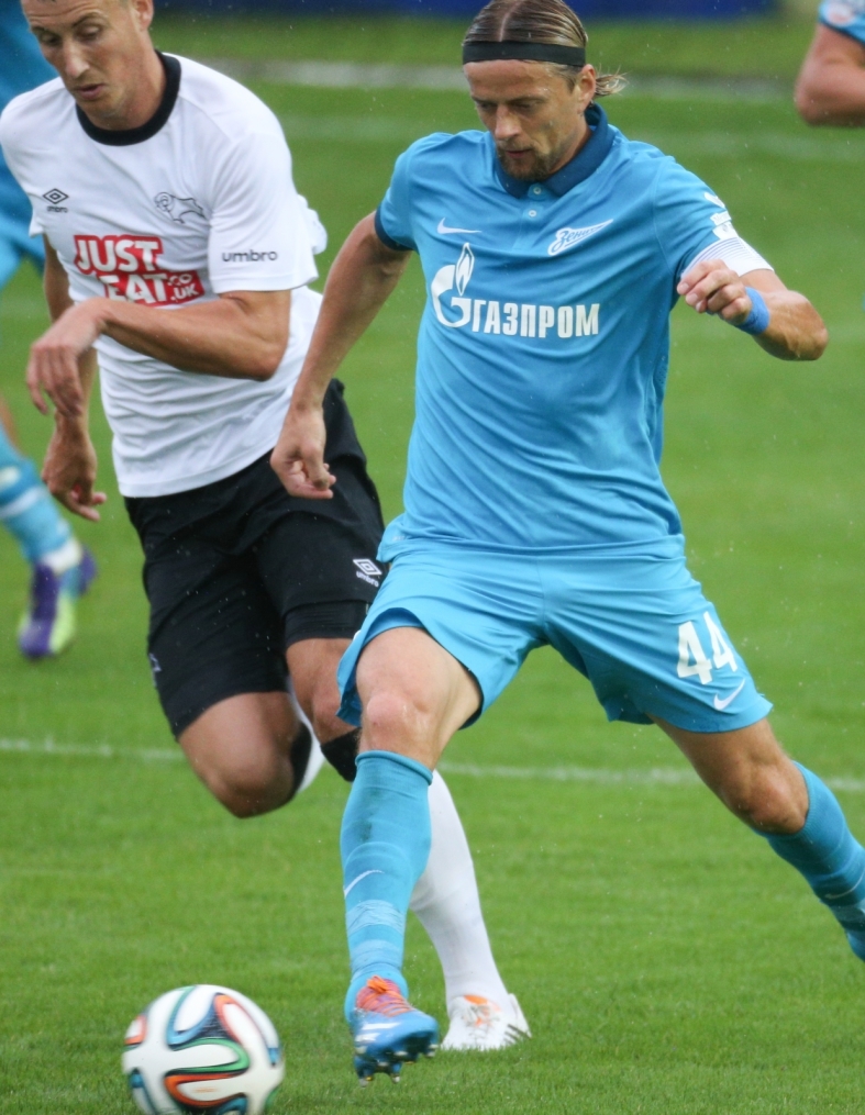 Товарищеский матч «Зенит» — «Дерби Каунти»