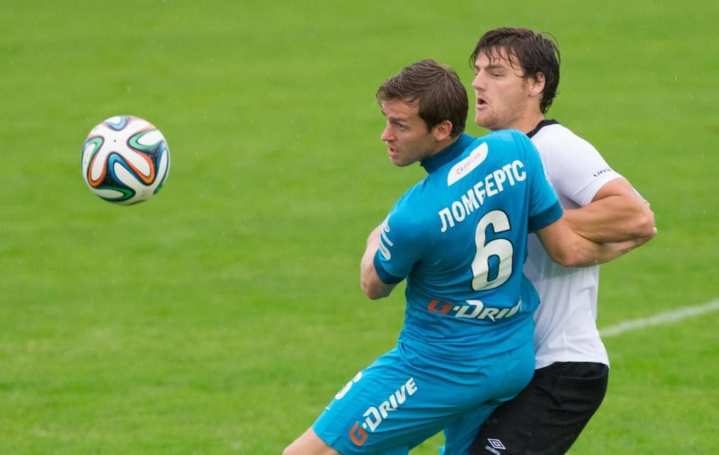 Товарищеский матч «Зенит» — «Дерби Каунти»