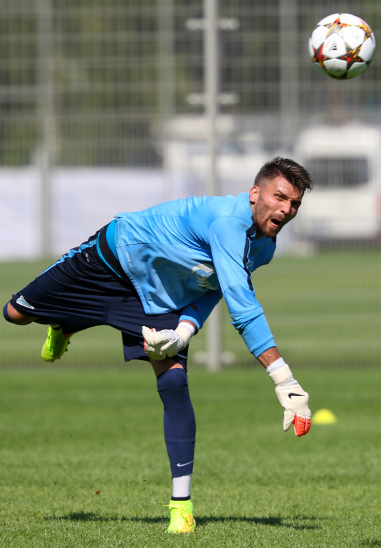 Эсекиэль Гарай, первая тренировка в «Зените»