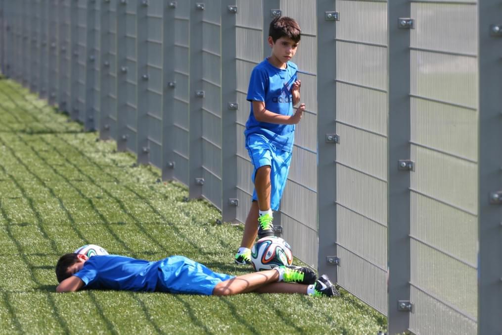 Эсекиэль Гарай, первая тренировка в «Зените»
