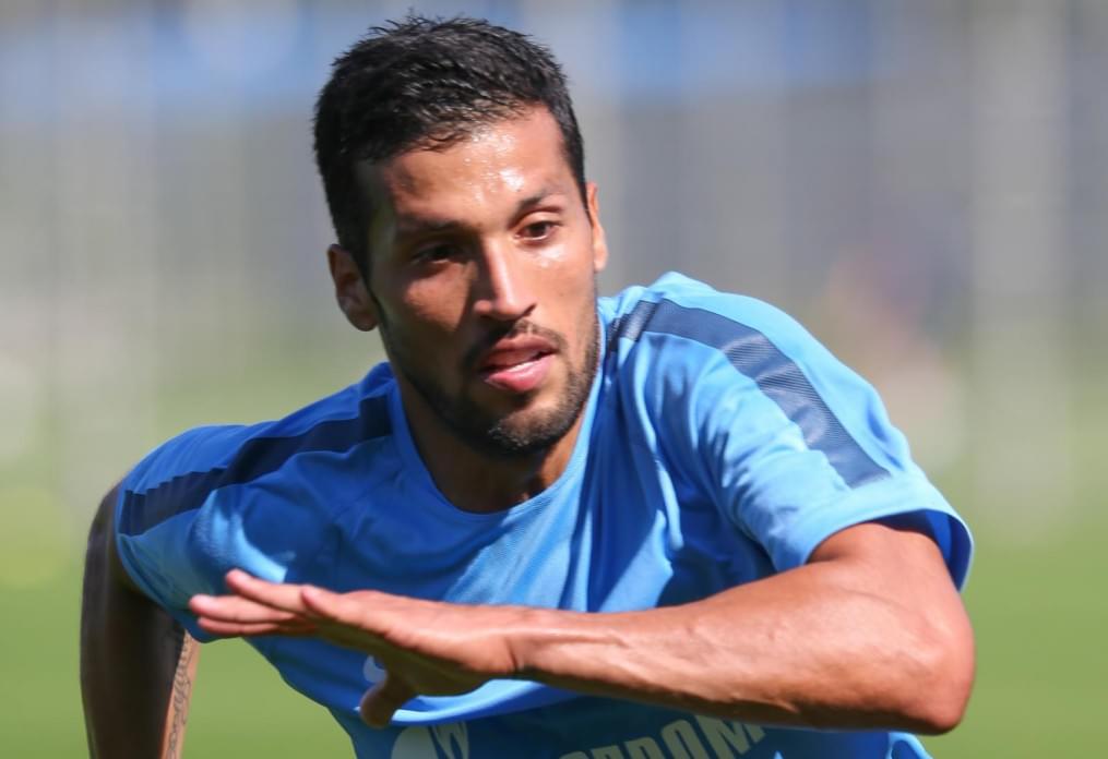 Эсекиэль Гарай, первая тренировка в «Зените»