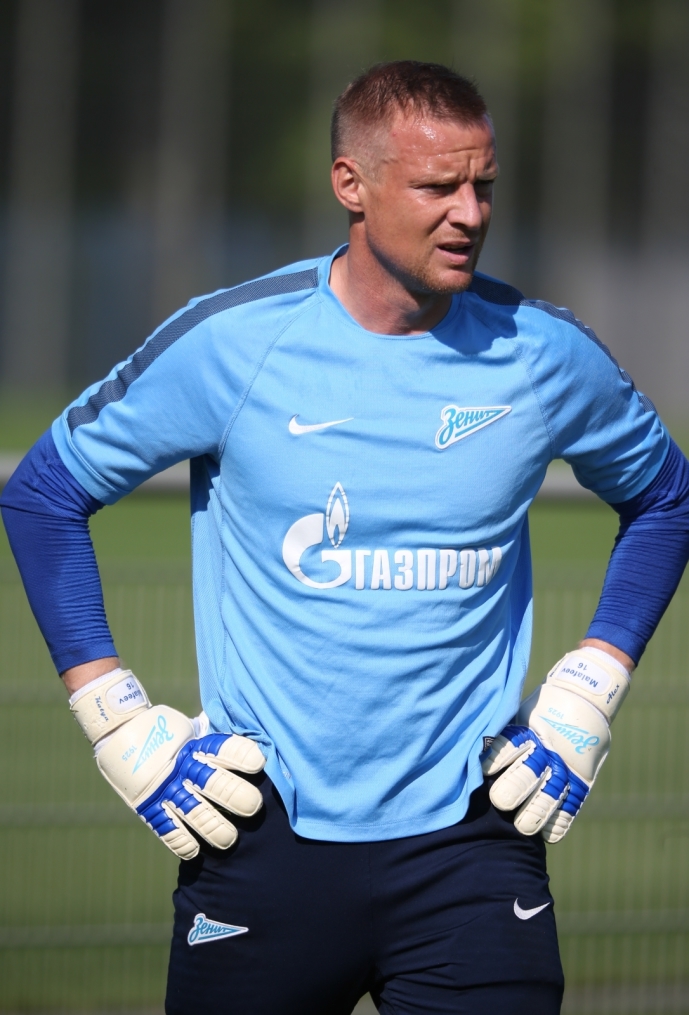 Эсекиэль Гарай, первая тренировка в «Зените»