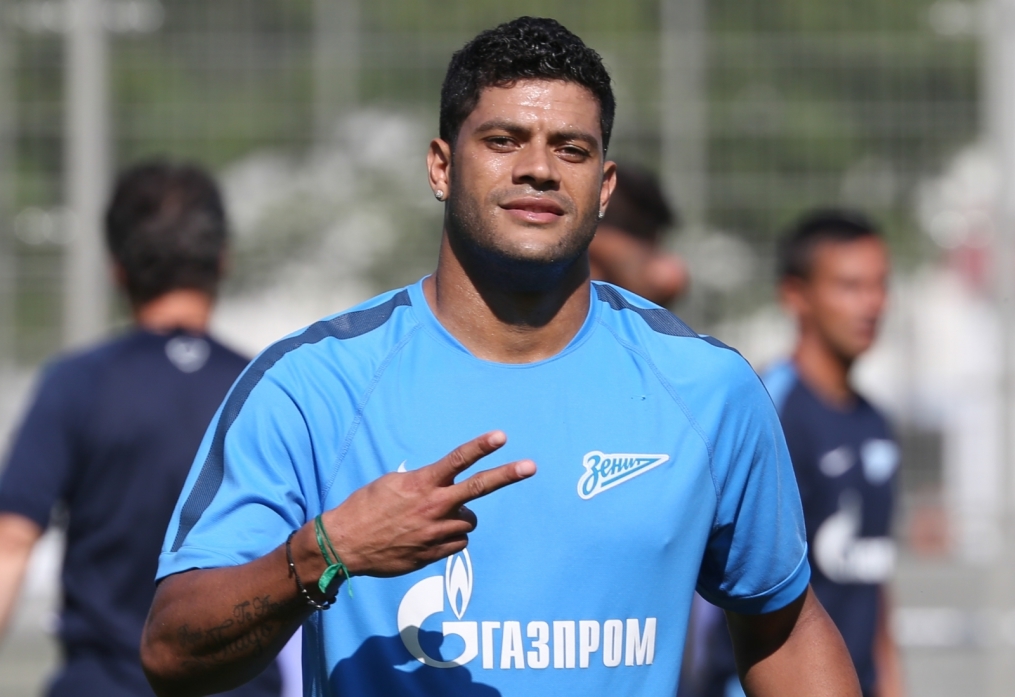 Эсекиэль Гарай, первая тренировка в «Зените»