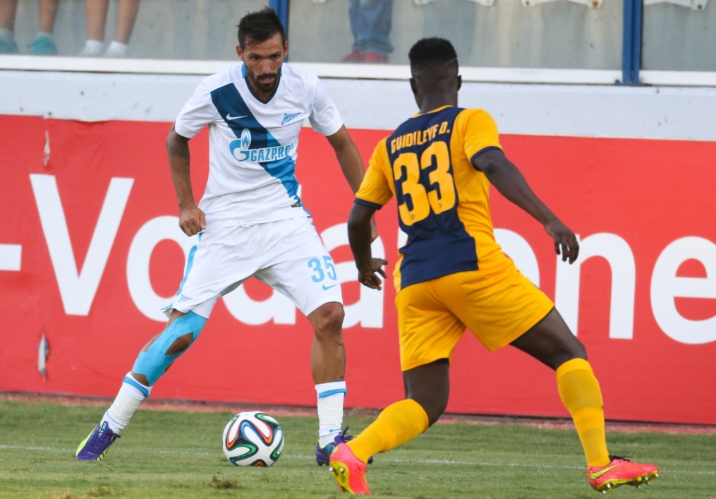 Лига Чемпионов УЕФА 2014/2015: АЕЛ — «Зенит»