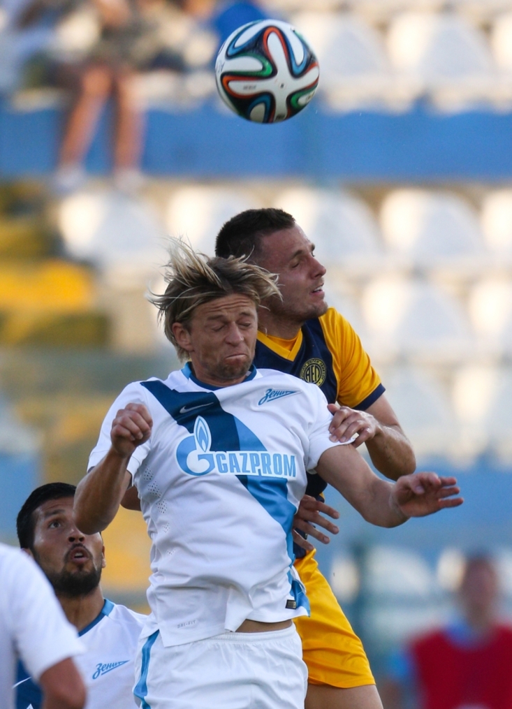 Лига Чемпионов УЕФА 2014/2015: АЕЛ — «Зенит»