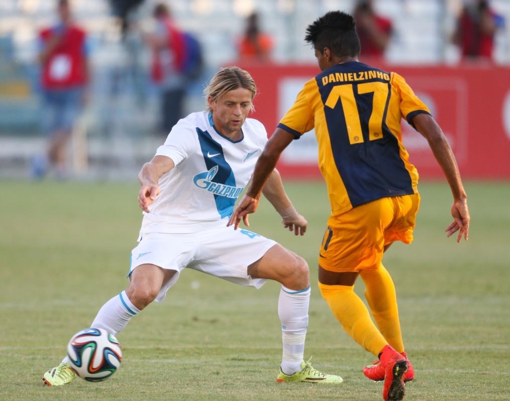 Лига Чемпионов УЕФА 2014/2015: АЕЛ — «Зенит»