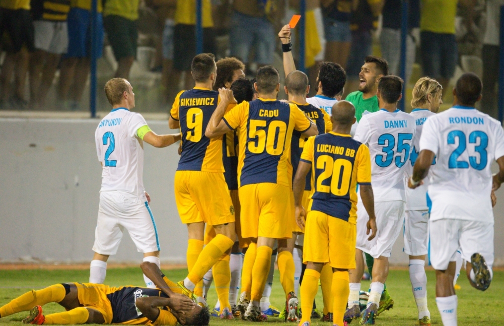 Лига Чемпионов УЕФА 2014/2015: АЕЛ — «Зенит»