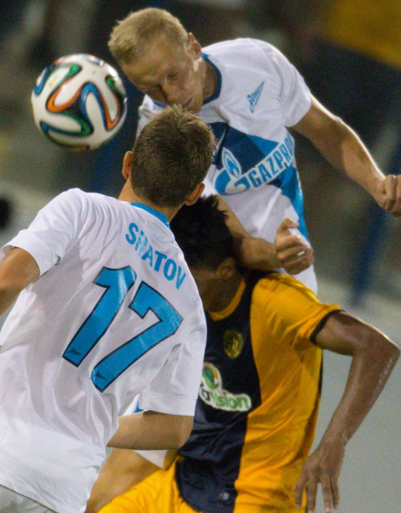 Лига Чемпионов УЕФА 2014/2015: АЕЛ — «Зенит»