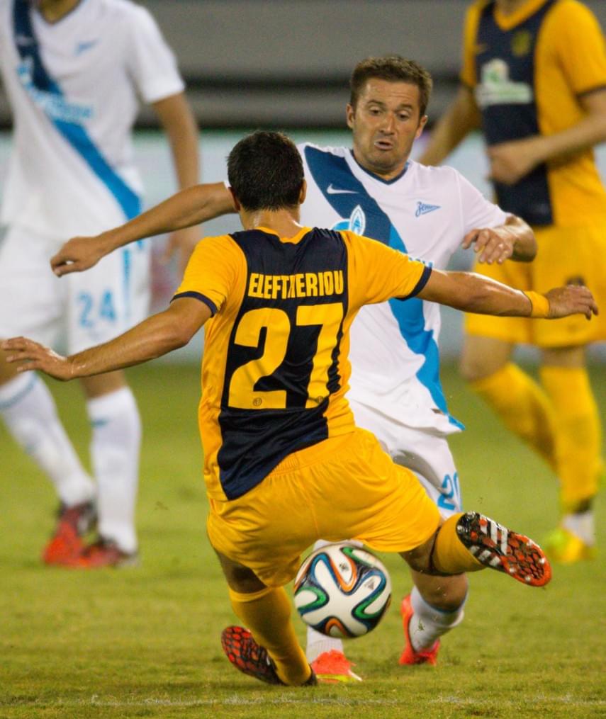 Лига Чемпионов УЕФА 2014/2015: АЕЛ — «Зенит»