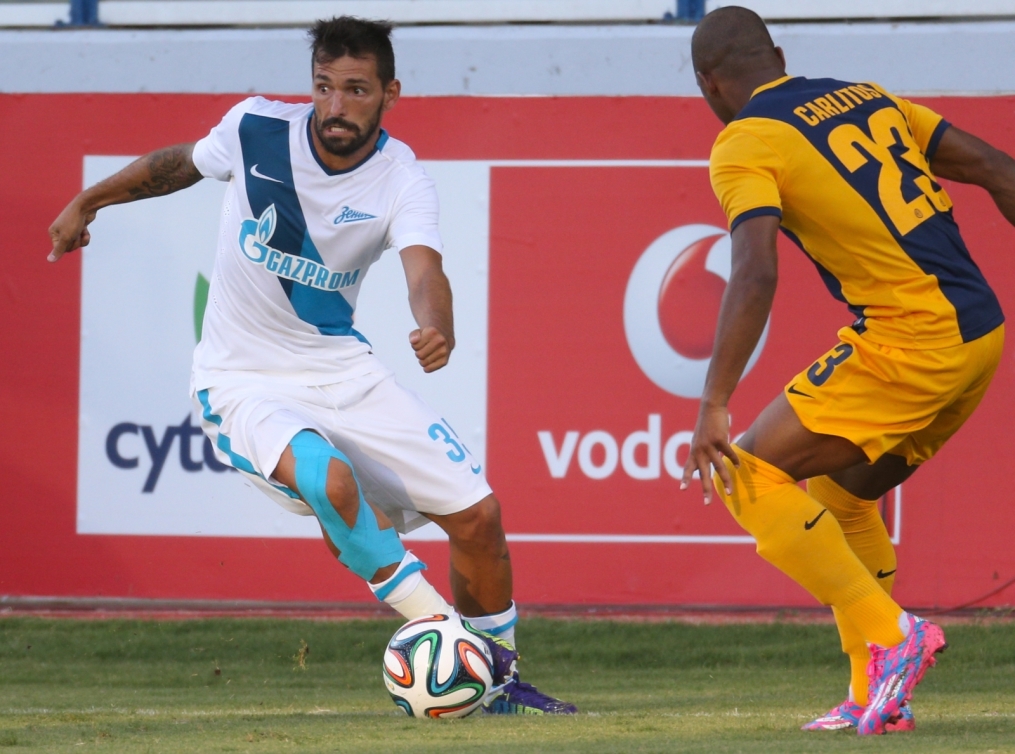 Лига Чемпионов УЕФА 2014/2015: АЕЛ — «Зенит»