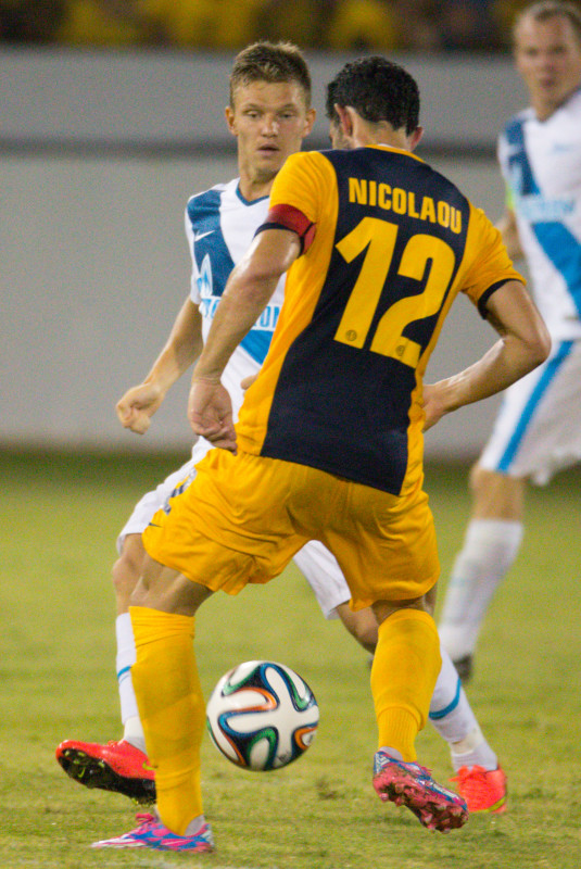 Лига Чемпионов УЕФА 2014/2015: АЕЛ — «Зенит»