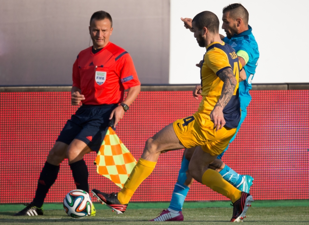 Лига чемпионов УЕФА 2014/15, «Зенит» — АЕЛ