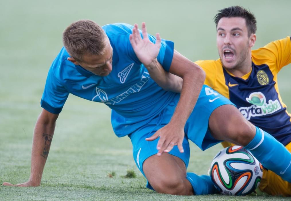 Лига чемпионов УЕФА 2014/15, «Зенит» — АЕЛ