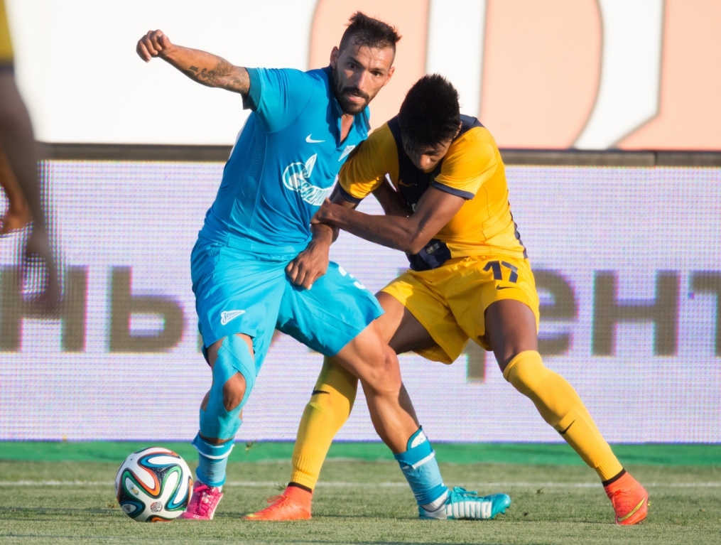 Лига чемпионов УЕФА 2014/15, «Зенит» — АЕЛ