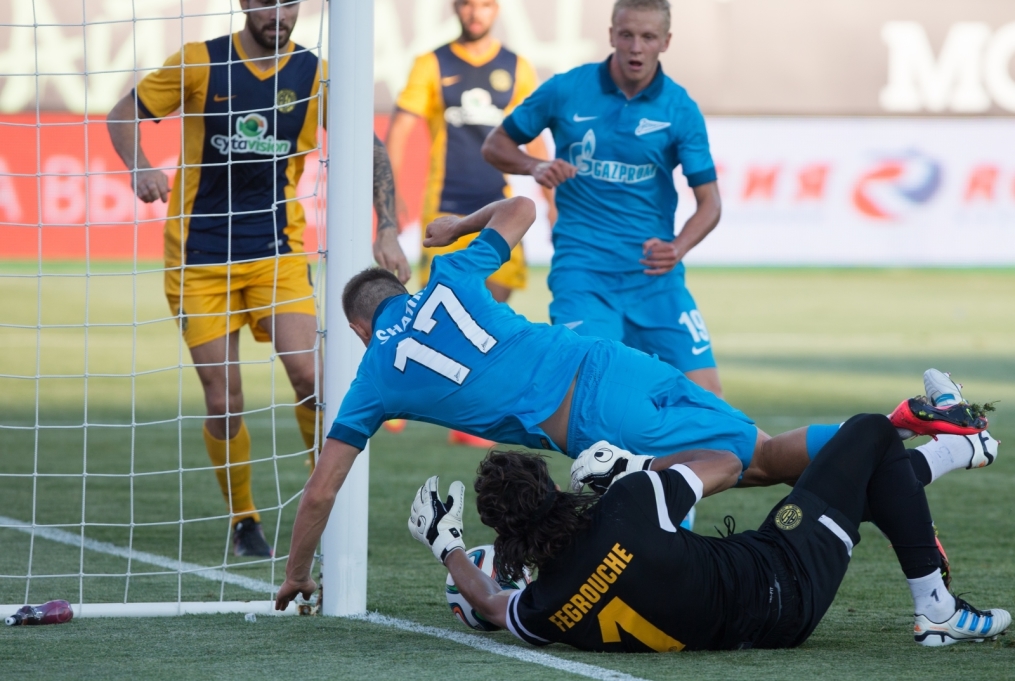 Лига чемпионов УЕФА 2014/15, «Зенит» — АЕЛ