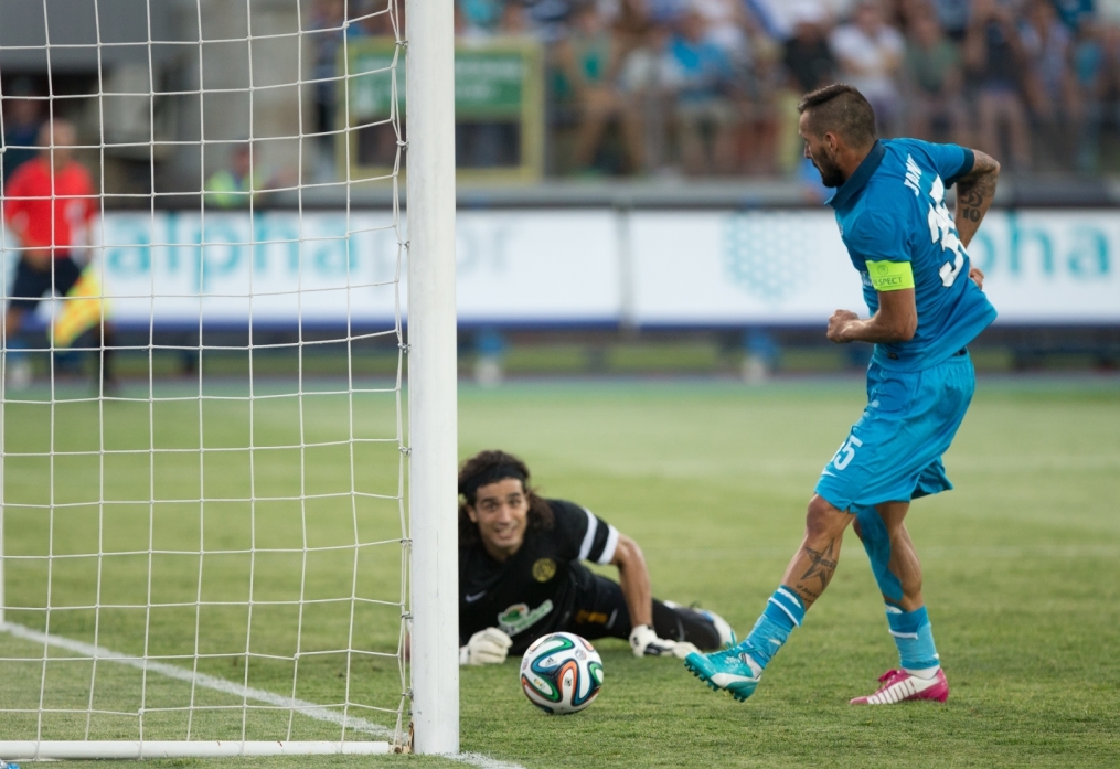 Лига чемпионов УЕФА 2014/15, «Зенит» — АЕЛ