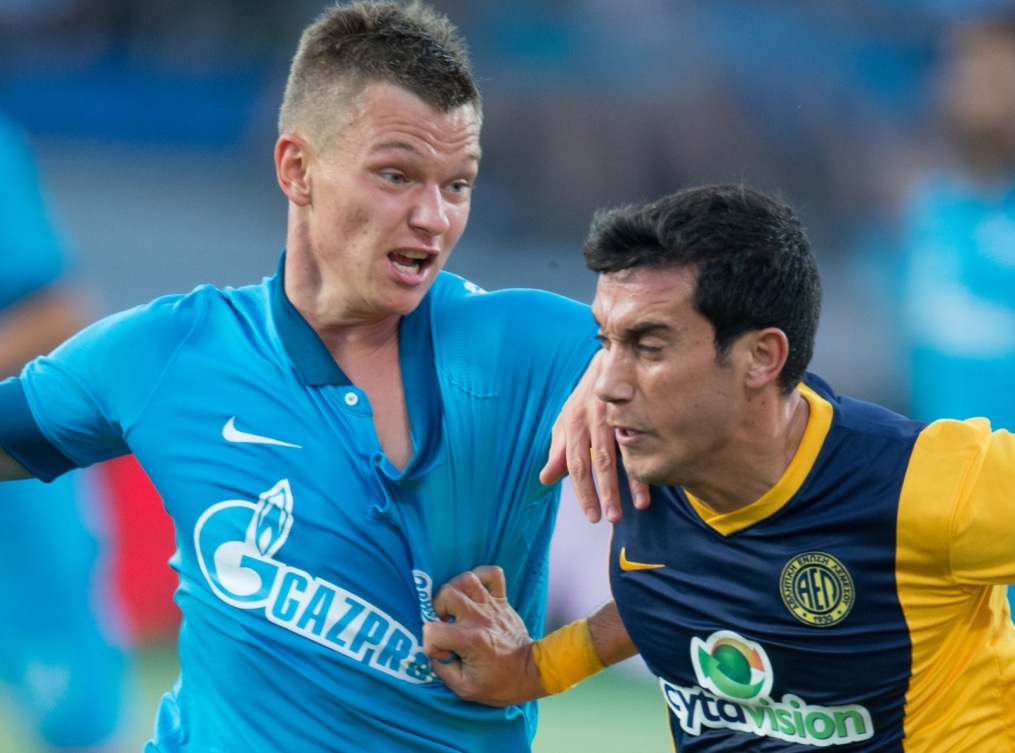 Лига чемпионов УЕФА 2014/15, «Зенит» — АЕЛ