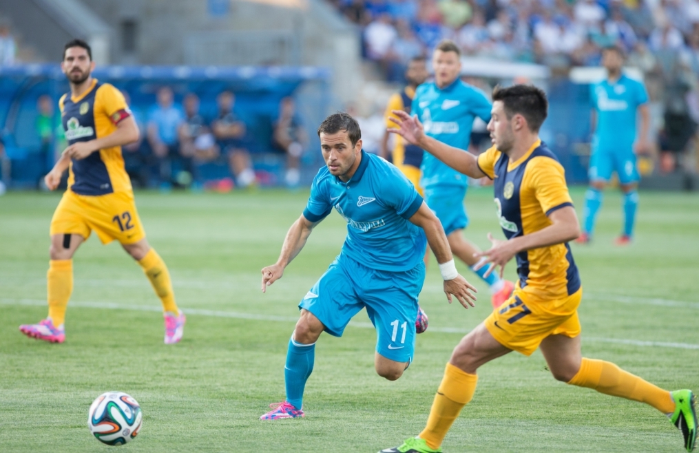 Лига чемпионов УЕФА 2014/15, «Зенит» — АЕЛ