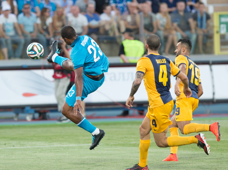 Лига чемпионов УЕФА 2014/15, «Зенит» — АЕЛ