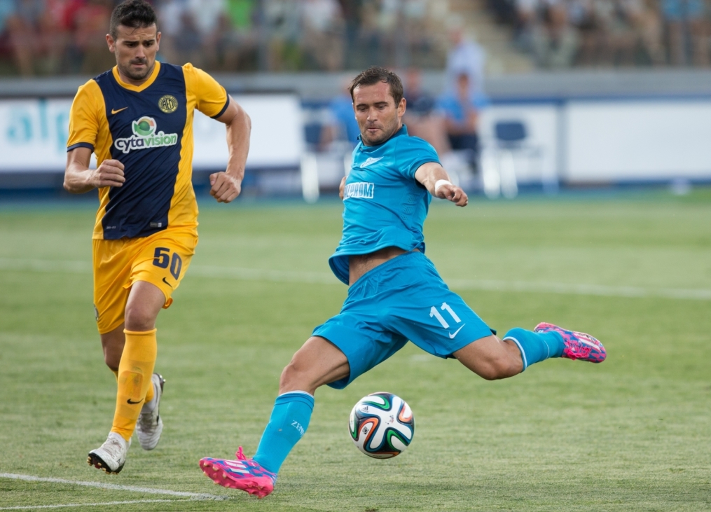 Лига чемпионов УЕФА 2014/15, «Зенит» — АЕЛ