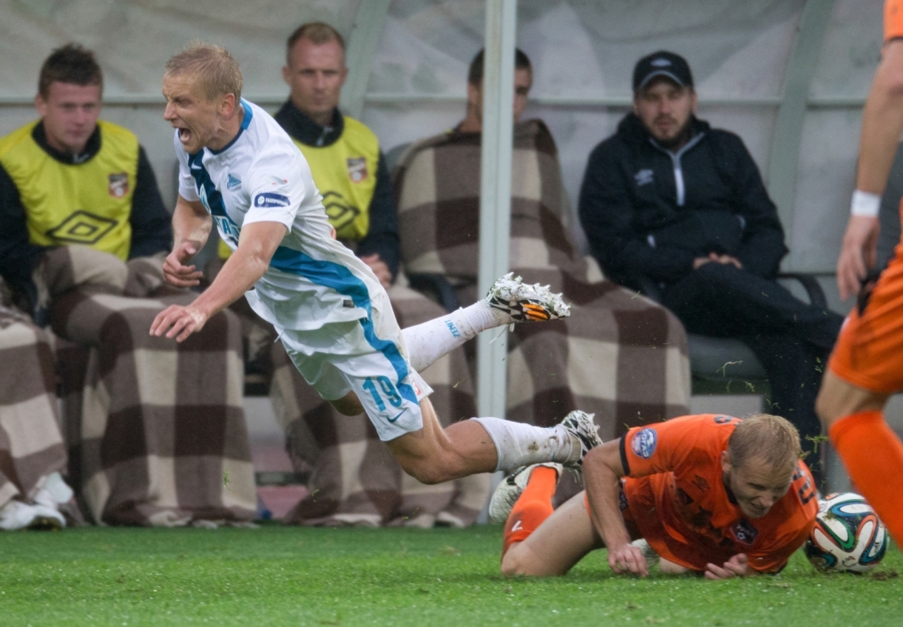 СОГАЗ-Чемпионат России, 2014/15, «Урал» — «Зенит»