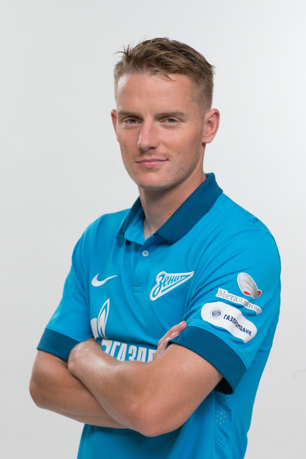 Фотосессия футболистов и тренеров основного состава ФК «Зенит» сезона 2014/2015