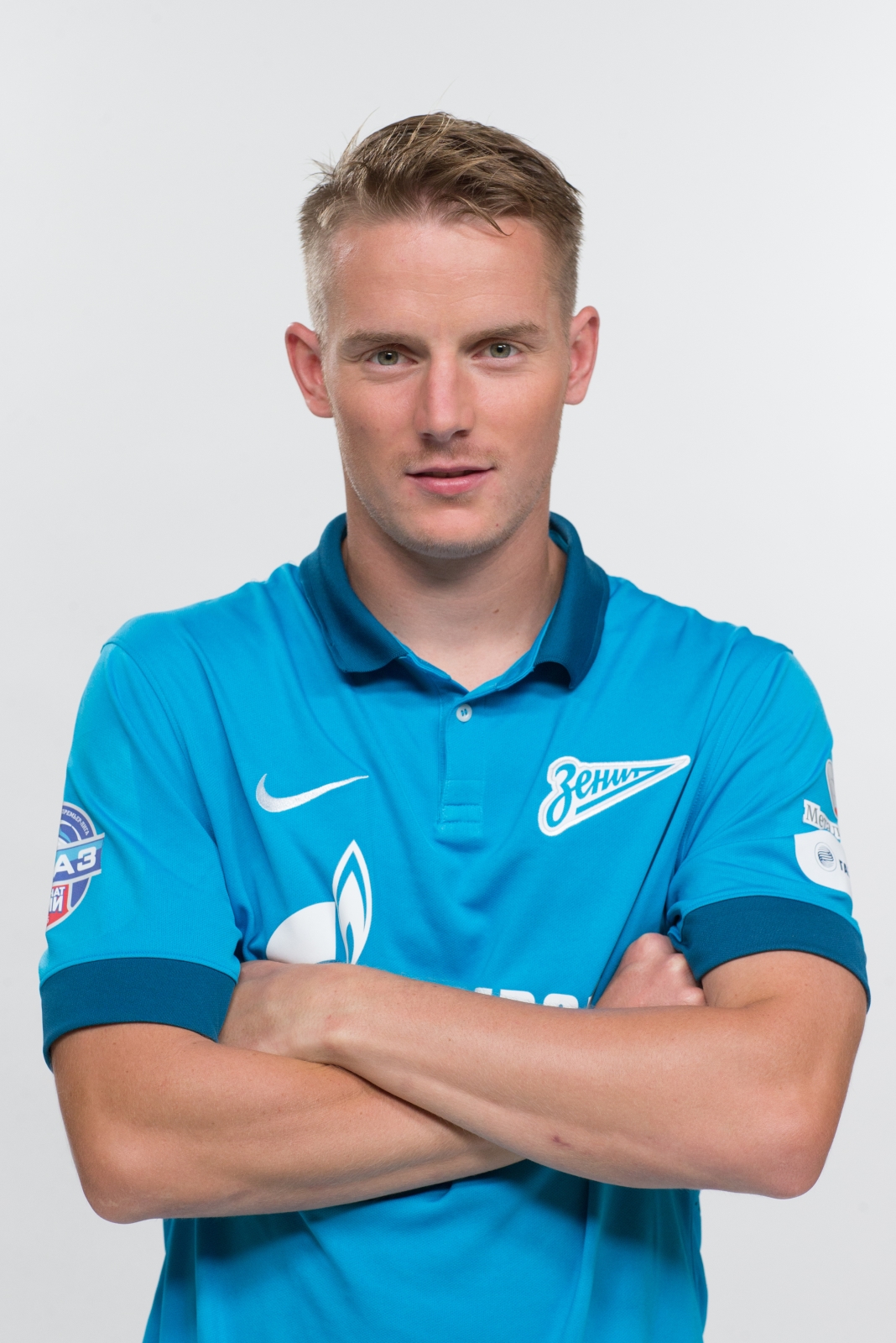 Фотосессия футболистов и тренеров основного состава ФК «Зенит» сезона 2014/2015