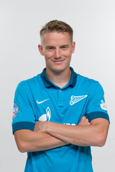 Фотосессия футболистов и тренеров основного состава ФК «Зенит» сезона 2014/2015