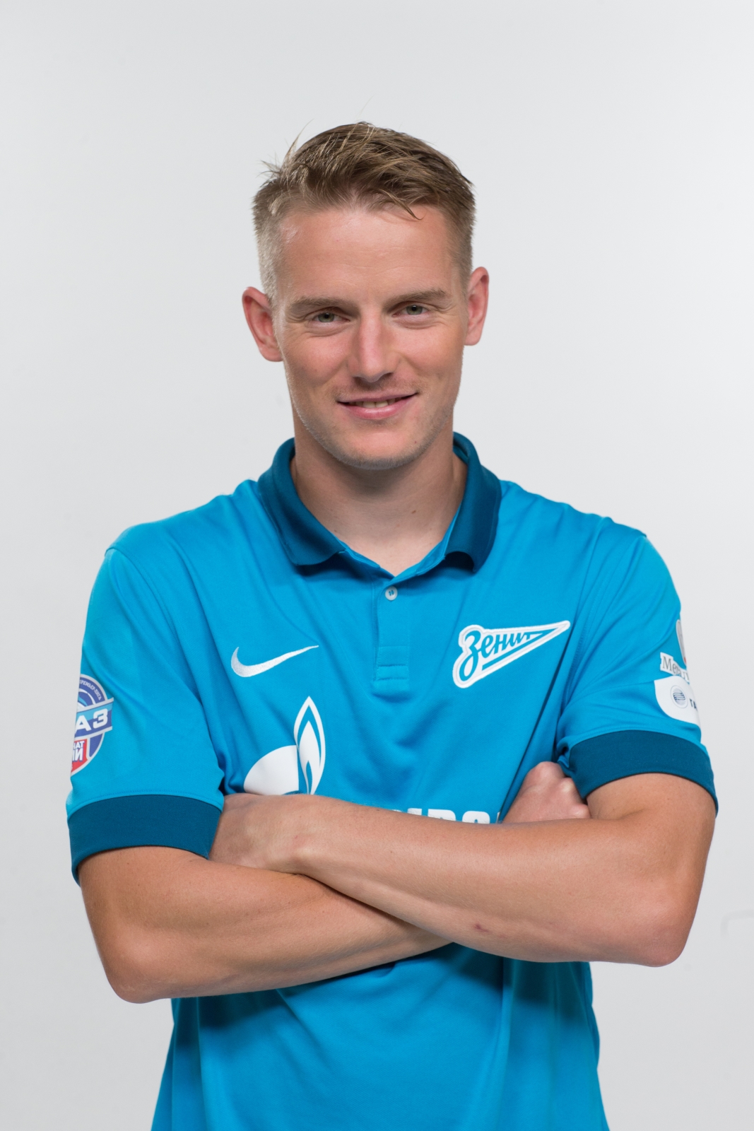 Фотосессия футболистов и тренеров основного состава ФК «Зенит» сезона 2014/2015