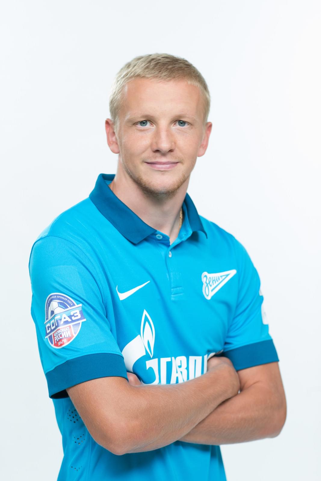 Фотосессия футболистов и тренеров основного состава ФК «Зенит» сезона 2014/2015