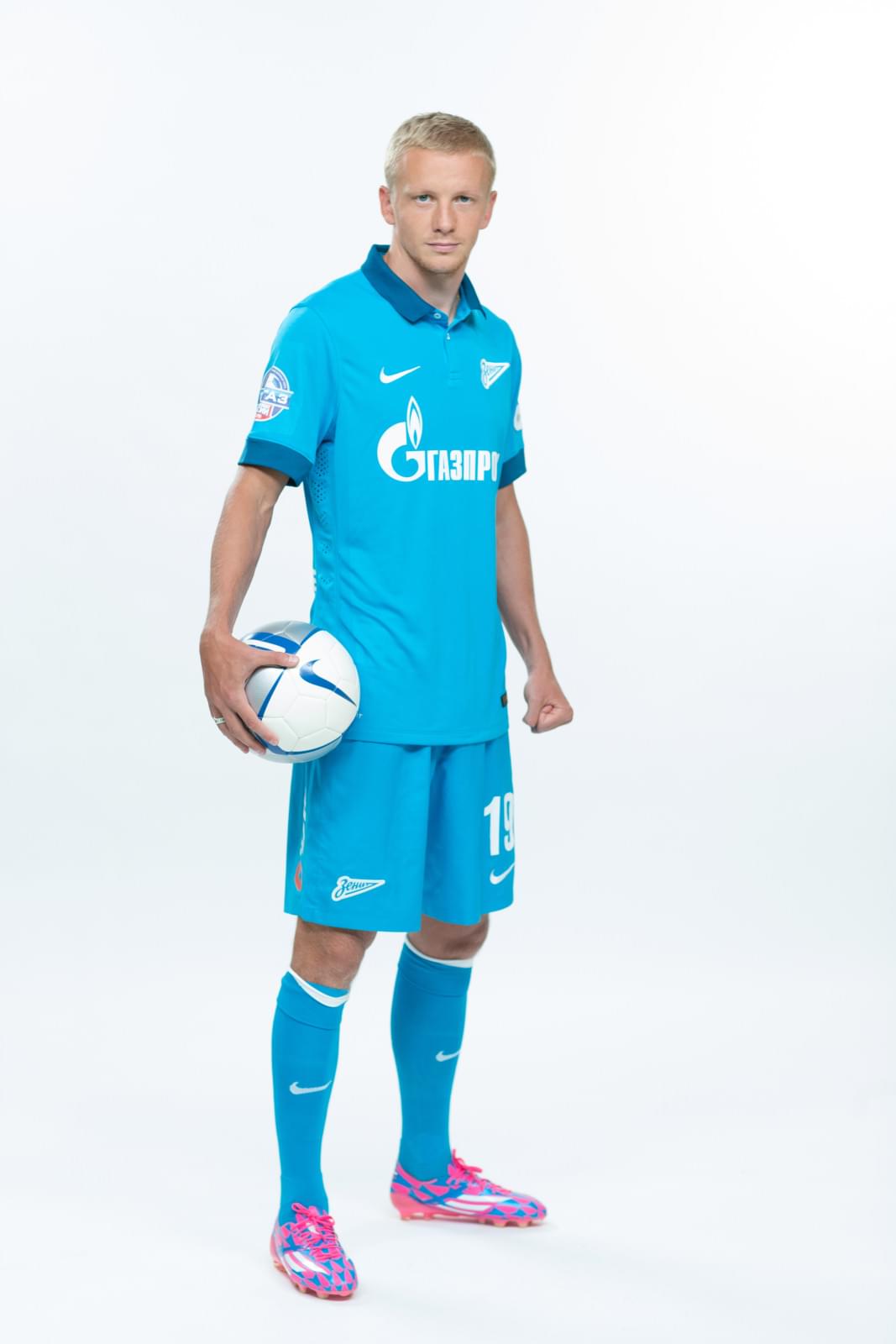 Фотосессия футболистов и тренеров основного состава ФК «Зенит» сезона 2014/2015