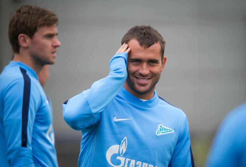 Открытая тренировка «Зенита» в преддверии матча с «Уфой»