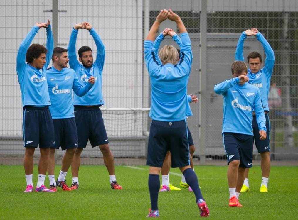 Открытая тренировка «Зенита» в преддверии матча с «Уфой»