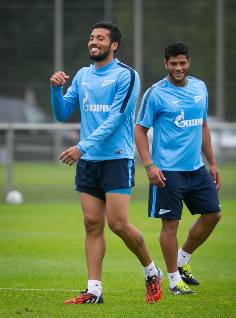 Открытая тренировка «Зенита» в преддверии матча с «Уфой»