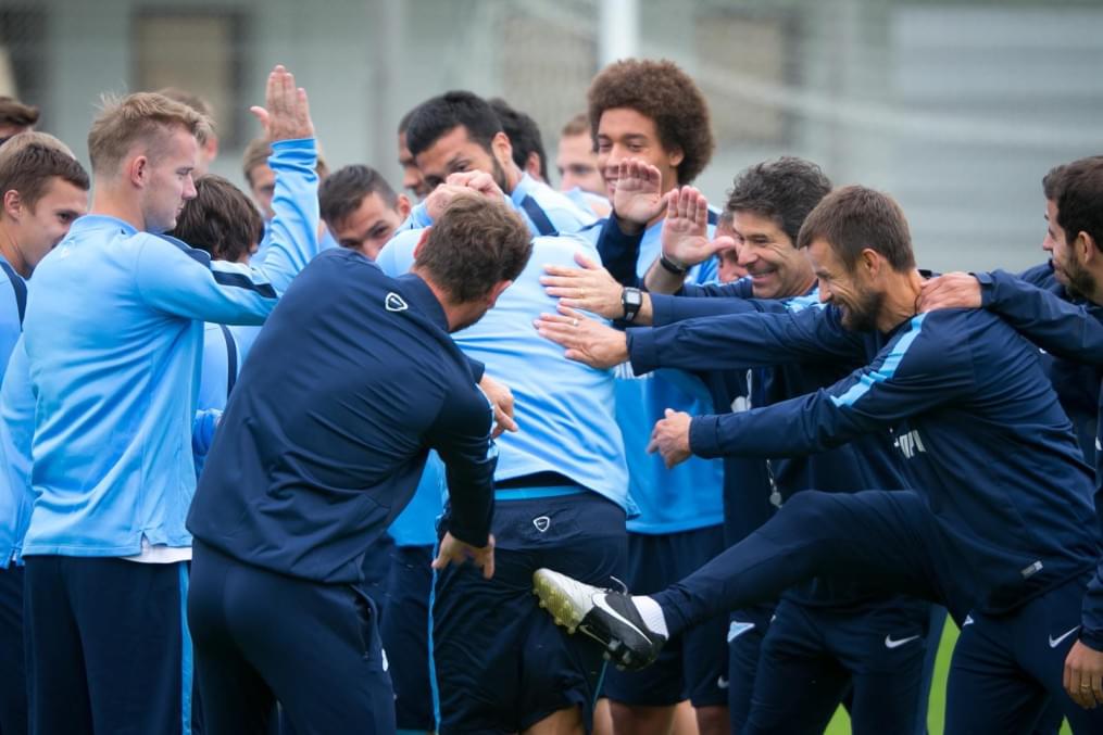 Открытая тренировка «Зенита» в преддверии матча с «Уфой»