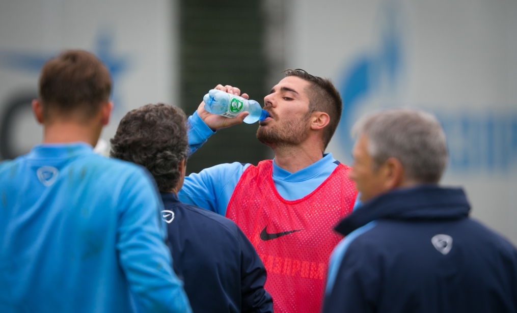 Открытая тренировка «Зенита» в преддверии матча с «Уфой»