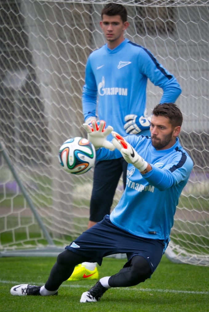 Открытая тренировка «Зенита» в преддверии матча с «Уфой»