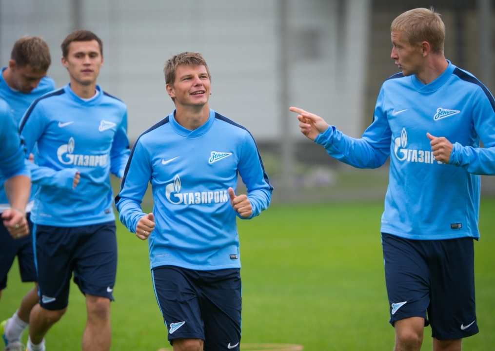 Открытая тренировка «Зенита» в преддверии матча с «Уфой»