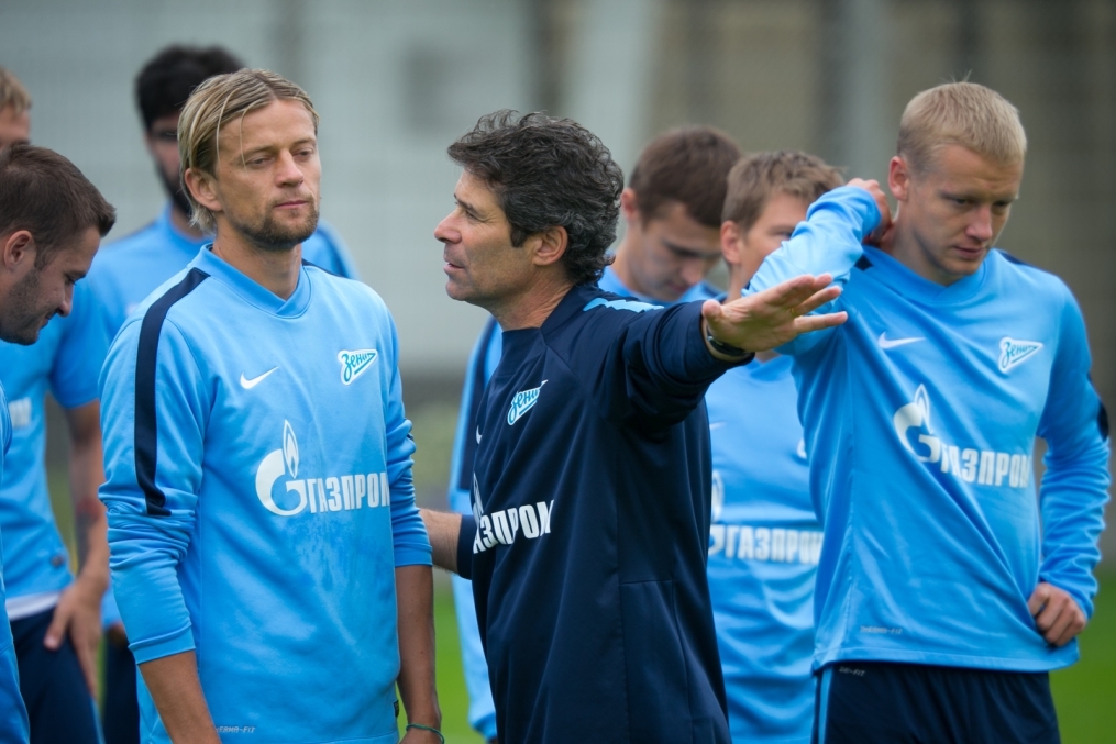 Открытая тренировка «Зенита» в преддверии матча с «Уфой»