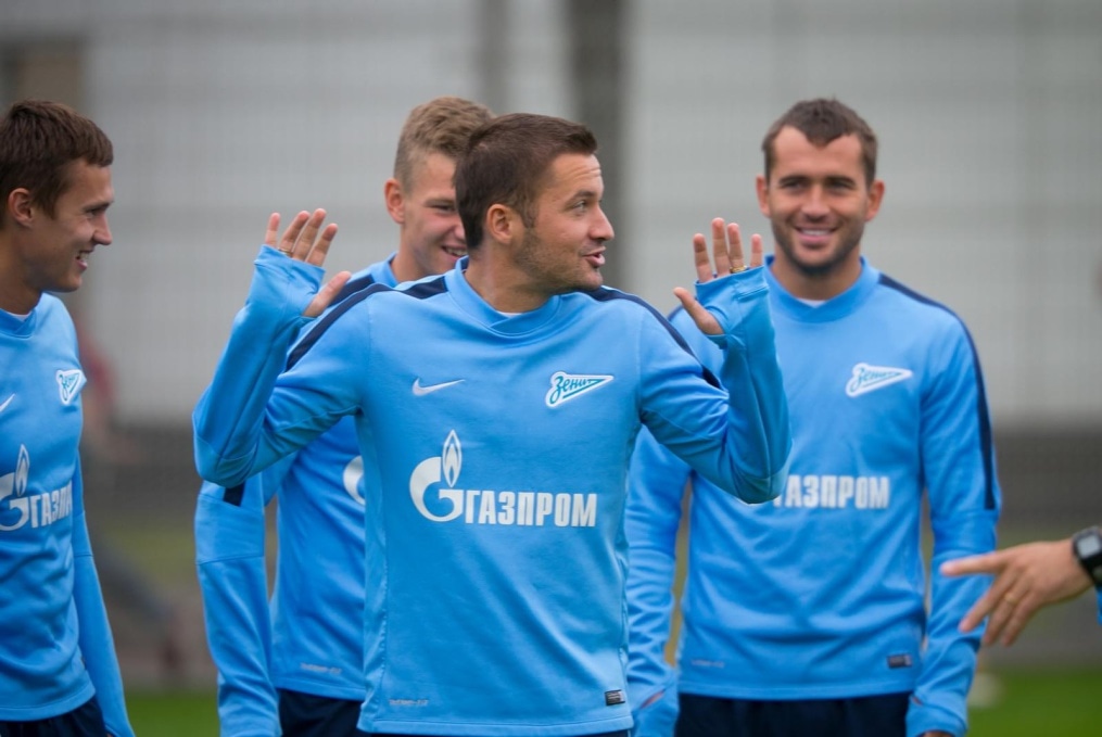 Открытая тренировка «Зенита» в преддверии матча с «Уфой»