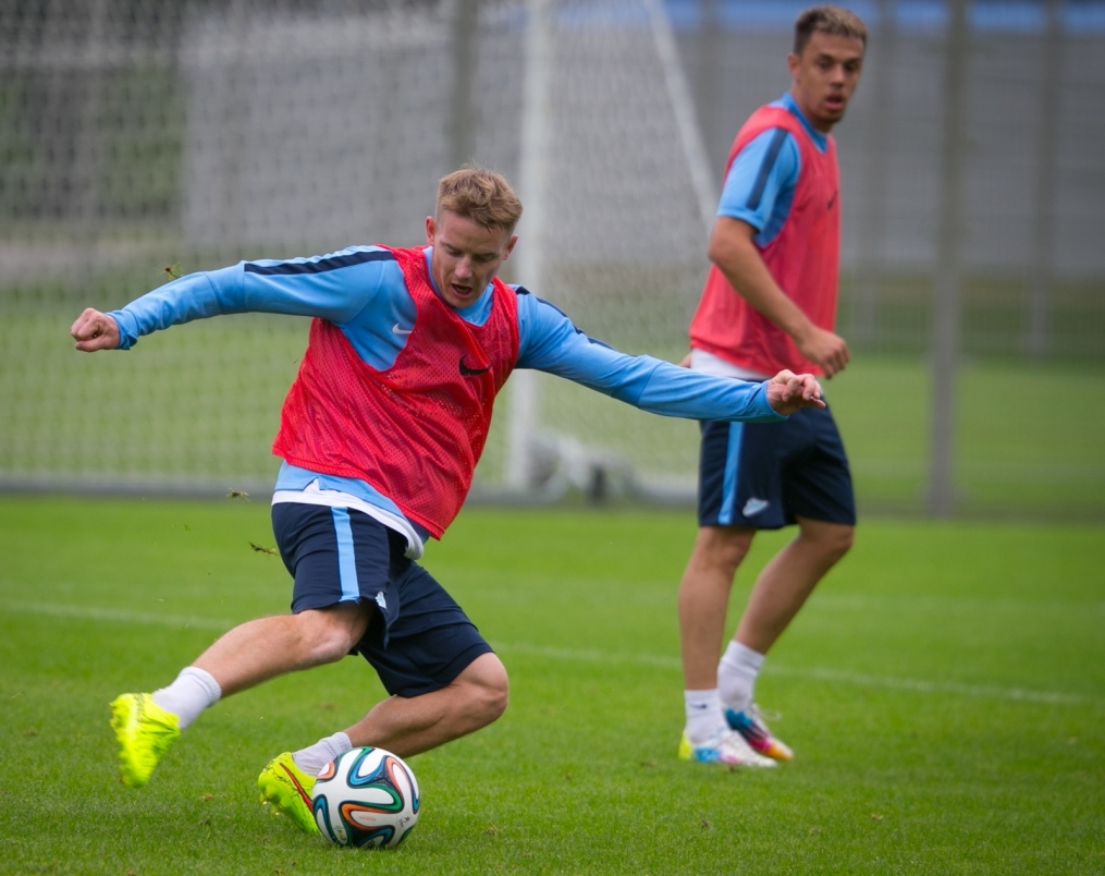 Открытая тренировка «Зенита» в преддверии матча с «Уфой»