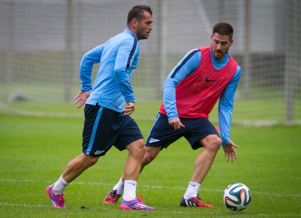 Открытая тренировка «Зенита» в преддверии матча с «Уфой»