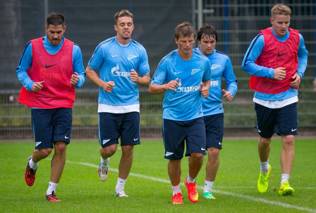 Открытая тренировка «Зенита» в преддверии матча с «Уфой»
