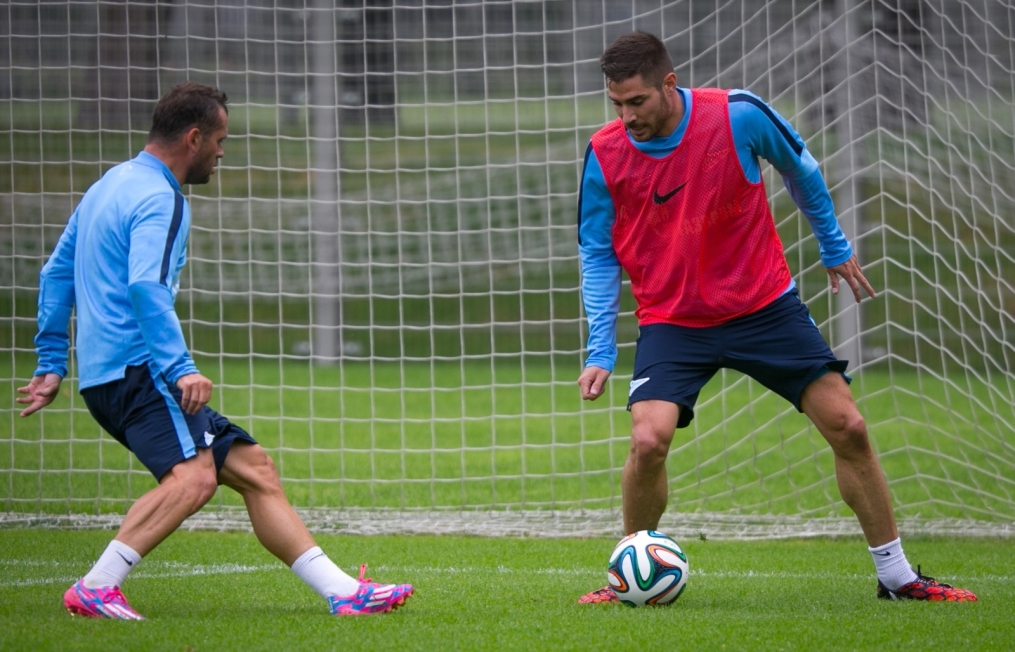 Открытая тренировка «Зенита» в преддверии матча с «Уфой»