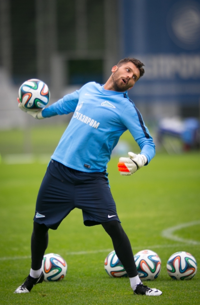 Открытая тренировка «Зенита» в преддверии матча с «Уфой»